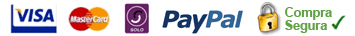 VISA - Mastercard - Solo - PayPal