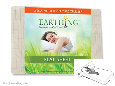Flat earthing sheets