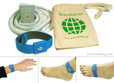 Juego de pulsera/brazalete Earthing